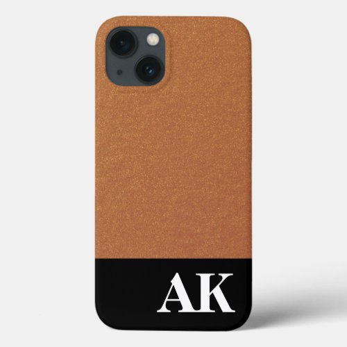 monogram sleek iPhone 13 case