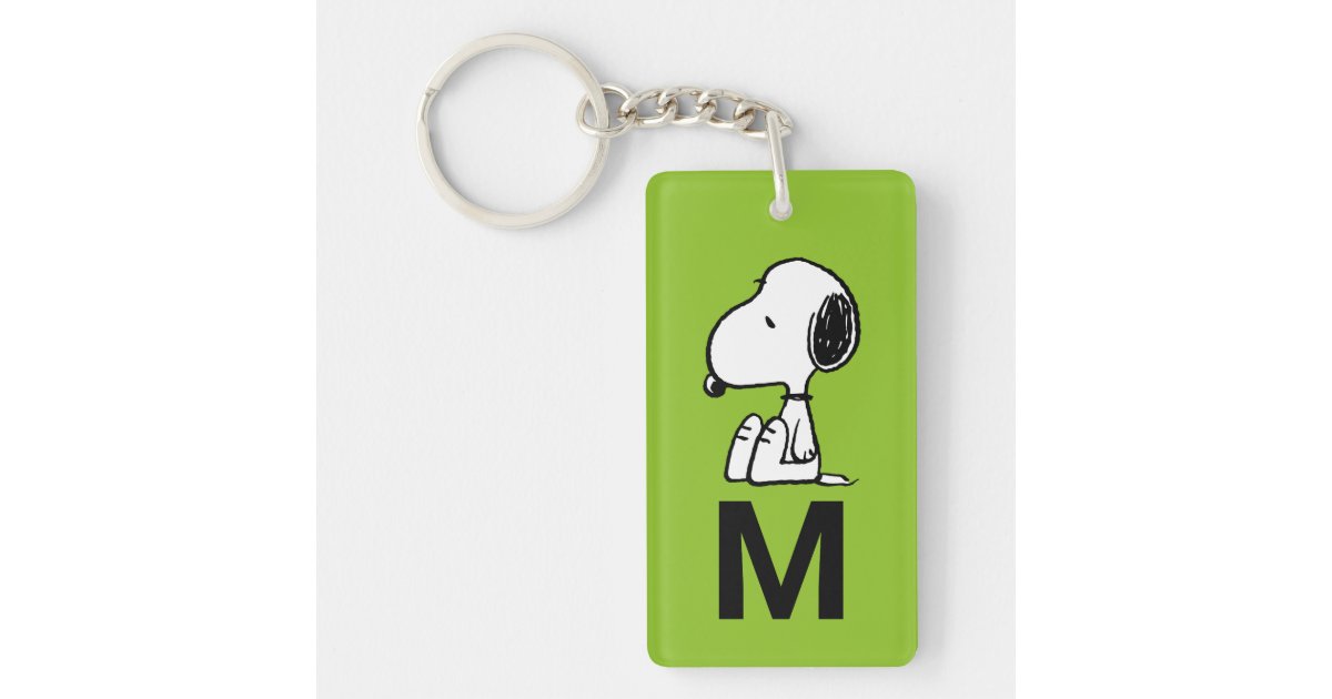 Peanuts, Snoopy Keychain, Zazzle