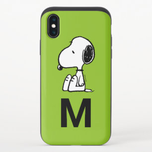 Monogram   Snoopy Looking Down iPhone X Slider Case
