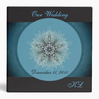 Monogram Snowflake Collection Binder