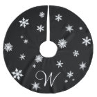 Monogram Snowflake Tree Skirt