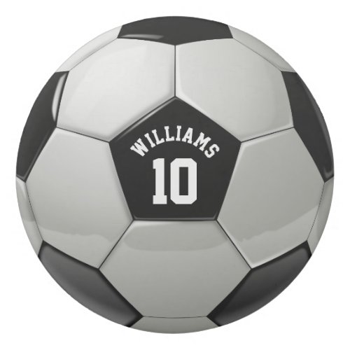 Monogram Soccer Ball Association Football Sports Eraser