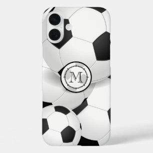 Monogram Soccer Ball iPhone 16 Plus Case