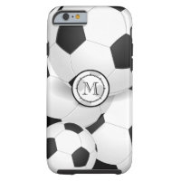 Monogram Soccer Ball iPhone Case