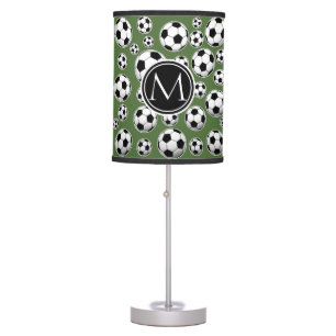 Monogram Soccer - Tree Top Table Lamp