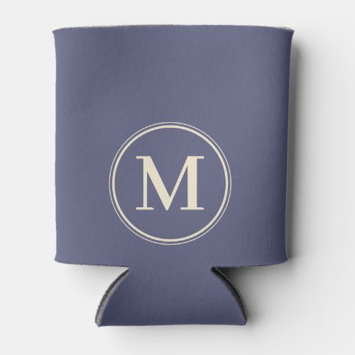 Monogram Solid Lavender Breeze Color  Can Cooler