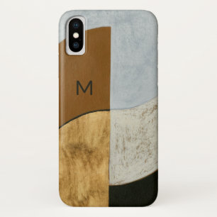 Monogram Stacked Coins II iPhone X Case
