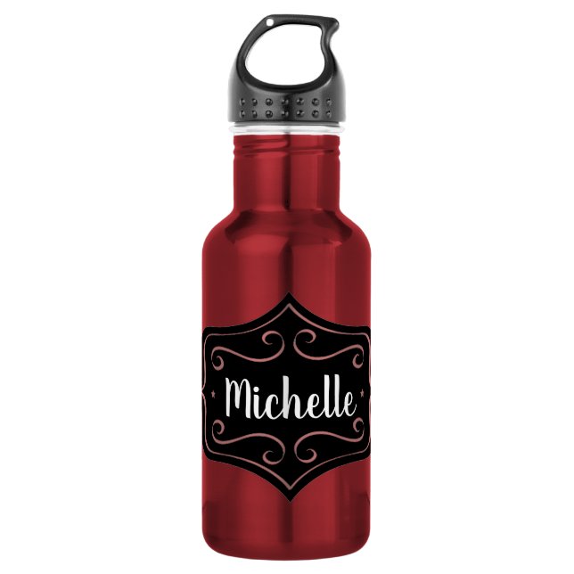 Monogram Stainless Steel Water Bottle (Front)