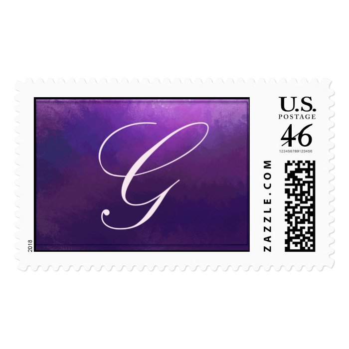 Monogram Stamp   Letter G   Initial G