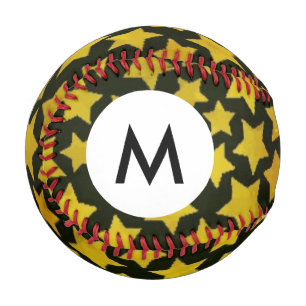 Monogram Star background Baseball