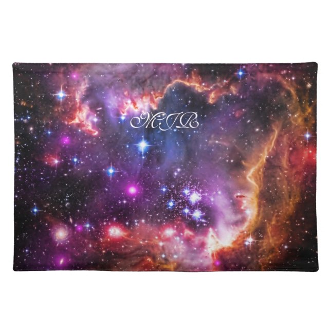 Monogram Starry Wingtip of Small Magellanic Cloud Placemat (Front)
