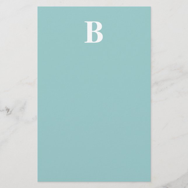 Monogram Stationary Stationery (Front)