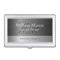 Monogram Steel / Metal Effect Business Card Holder