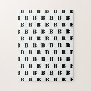 Monogram Stencil Frustrating Jigsaw Puzzle
