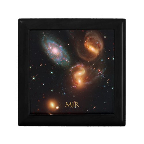 Monogram Stephans Quintet deep space star galaxies Gift Box