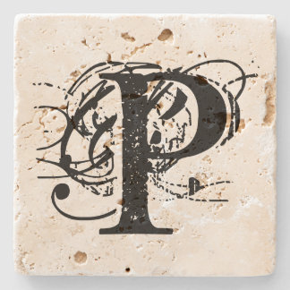 Monogram Stone Coaster