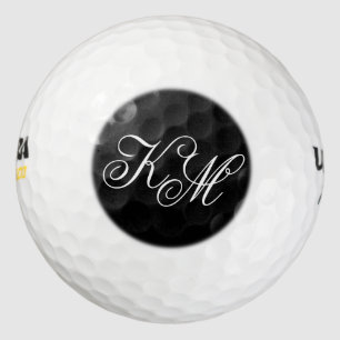 Monogram Style Golf Balls