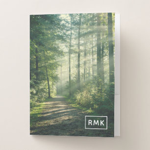 Monogram   Sunny October Morning in Hamburg Pocket Folder