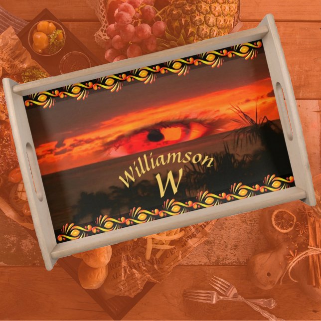 Monogram Sunset Eye 2106 Serving Tray (Creator Uploaded)