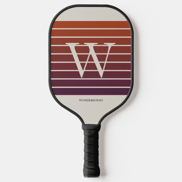 Monogram Sunset Gradient Pickleball Paddle