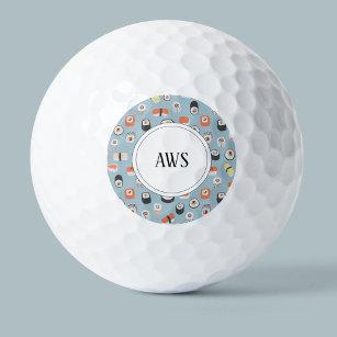 Monogram Sushi Golf Balls