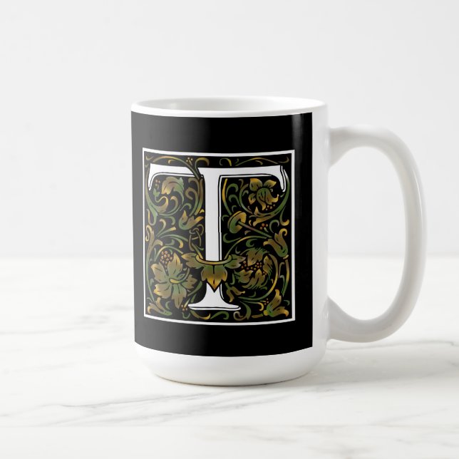 Monogram T Color Mug (Right)