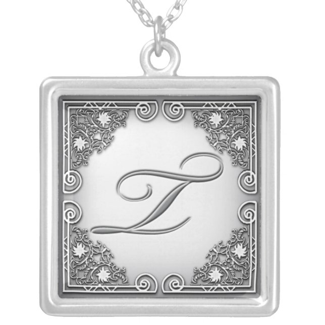 Monogram "T" Necklace (Front)