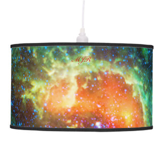 Monogram Tadpole Nebula, Auriga Constellation Pendant Lamp