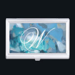 Monogram | Tangled Case For Business Cards<br><div class="desc">Home Décor</div>