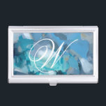 Monogram | Tangled Case For Business Cards<br><div class="desc">Home Décor</div>