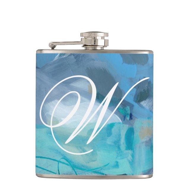 Monogram | Tangled Flask (Front)