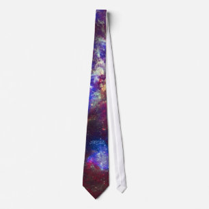 Monogram Tarantula Nebula Neck Tie