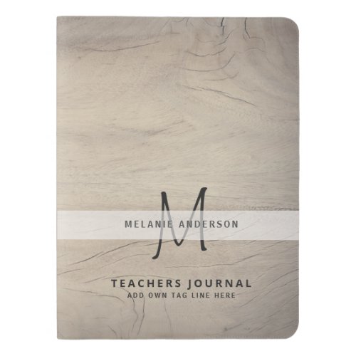 Monogram Teachers Thank You End of Year Gift Extra Large Moleskine Notebook