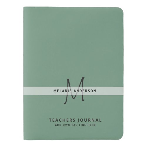 Monogram Teachers Thank You End of Year Gift Extra Large Moleskine Notebook