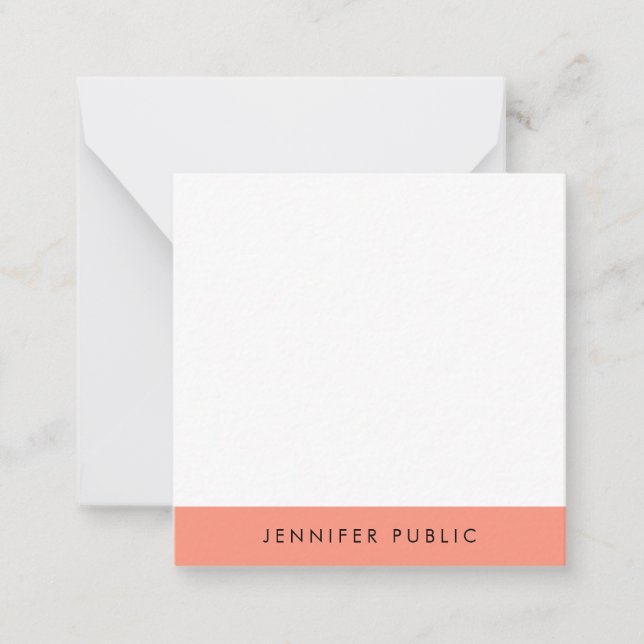 Monogram Template Elegant Colors Personalized (Front)