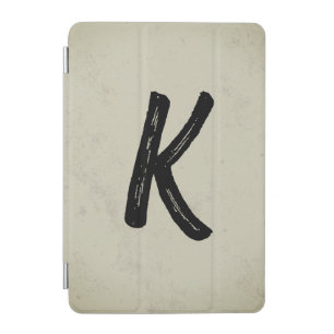 monogram texture iPad mini cover