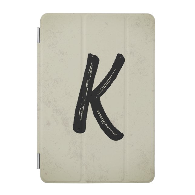 monogram texture iPad mini cover (Front)