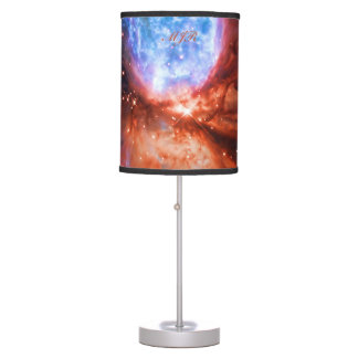 Monogram The Swan, Constellation Cygnus deep space Table Lamp