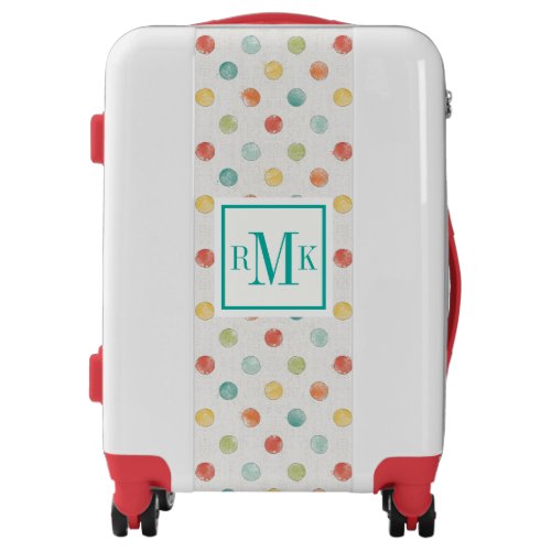 Monogram  Thoughtful Butterflies Step Luggage