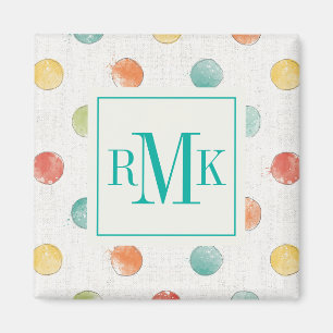 Monogram Thoughtful Butterflies Step Magnet
