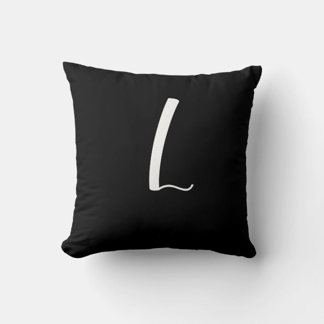MONOGRAM THROW PILLOW (Front)