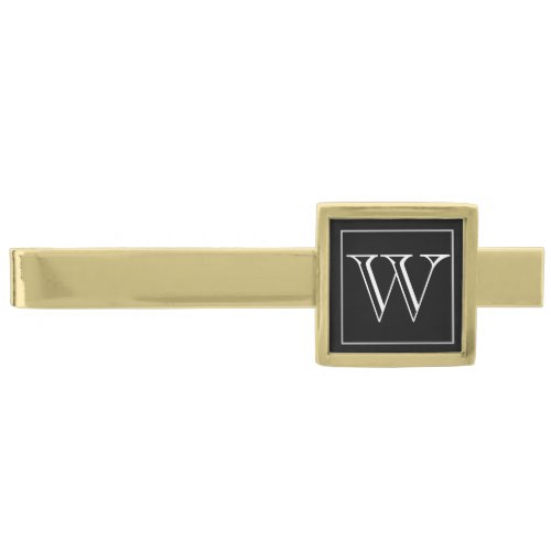 Monogram Tie Bar