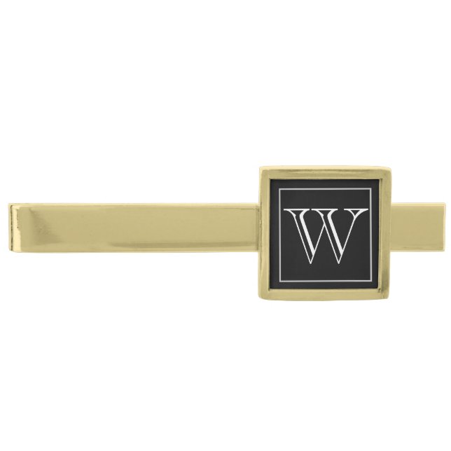 Monogram Tie Bar (Front)