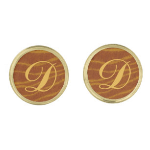 Monogram Tiger Cufflinks