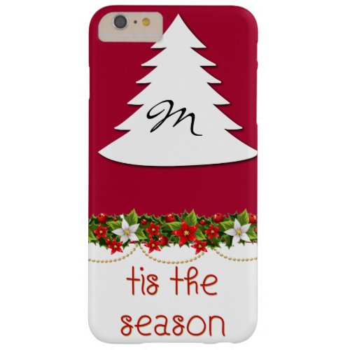Monogram Tis The Season Holiday Phone Case