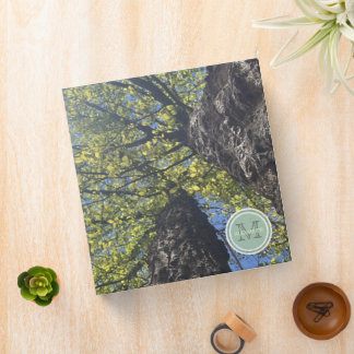 Monogram: Tree 3 Ring Binder
