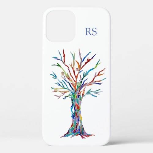 Monogram Tree of Life iPhone 12 Case