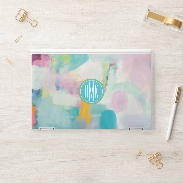 Monogram | Trial and Airy Bright 2 HP Laptop Skin (Desk)