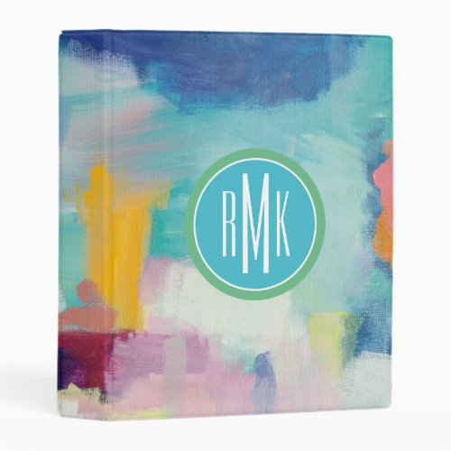 Monogram  Trial and Airy Bright Mini Binder