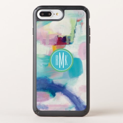 Monogram  Trial and Airy Bright Speck iPhone Case